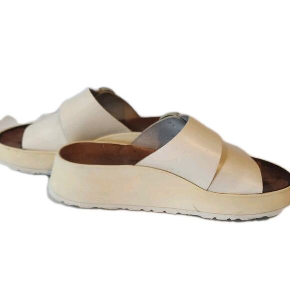 Papillio Birkenstock Sandals
Almina Wide Bone Leather Straps Raffia EU 37 US 6 - Picture 7 of 12